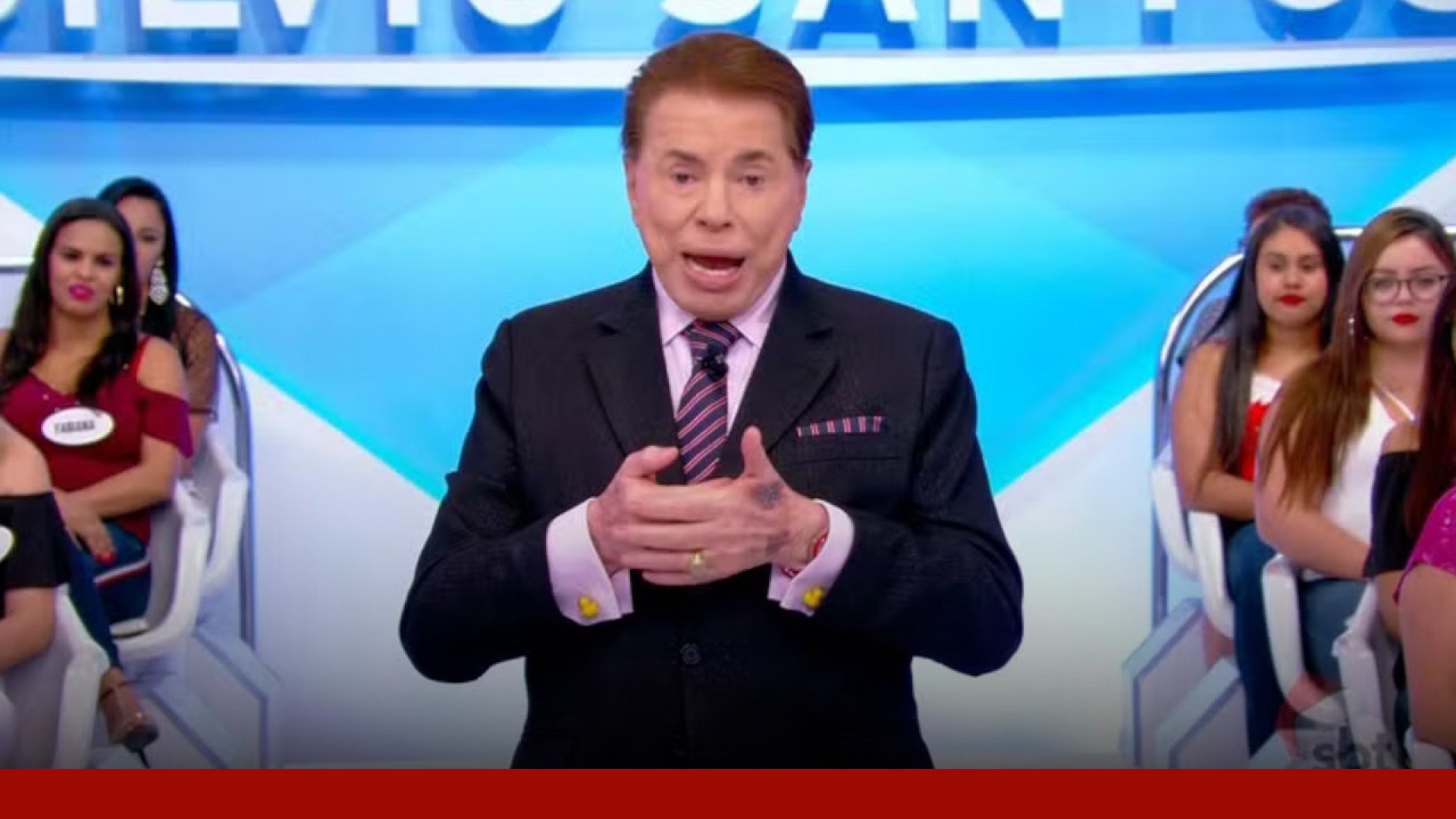 Apresentador Silvio Santos