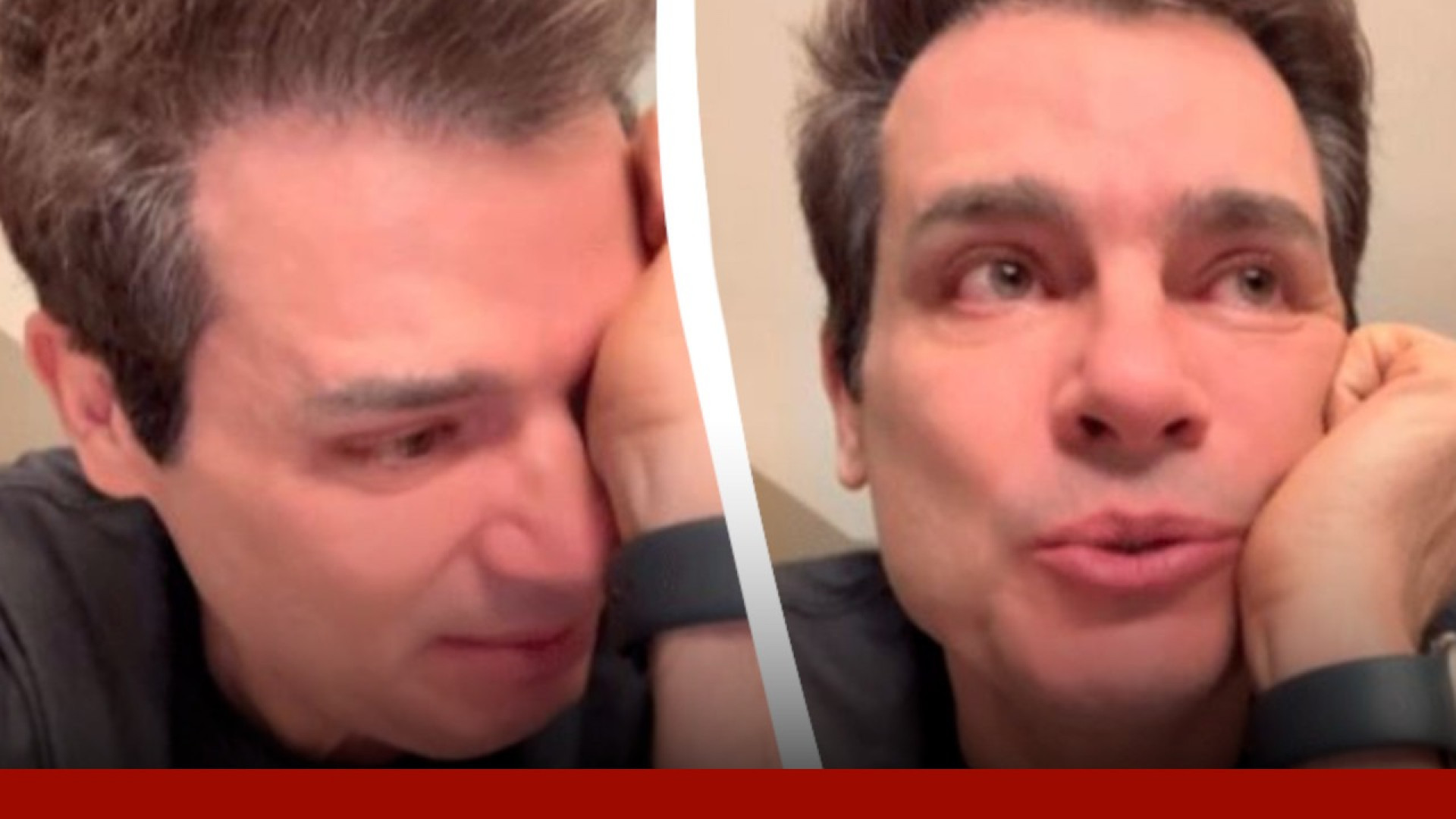 Apresentador Celso Portiolli chora ao ver vídeo feito com auxílio da inteligência artificial