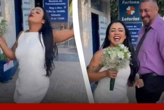 Blogueira Viviane Santos comemorou casamento com dancinha 
