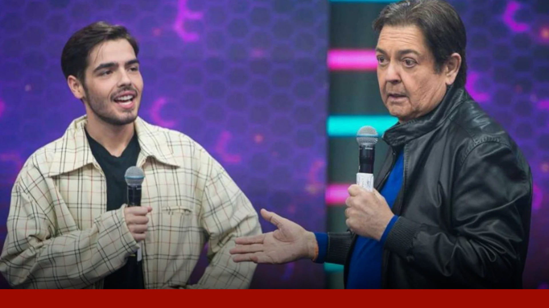 João Silva compartilha conselho valioso do pai, Fausto Silva