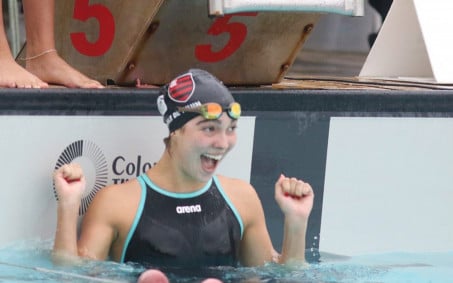 Campista Nicole de Thuin conquista seis medalhas na natação nacional