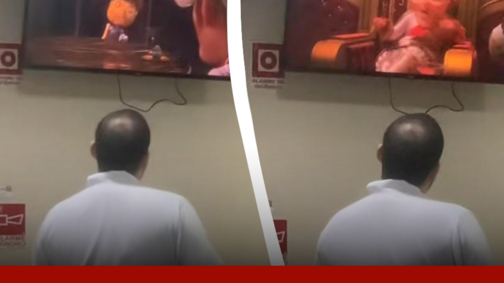 Médica Isabela Rossette grava colega de trabalho assistindo filme durante plantão