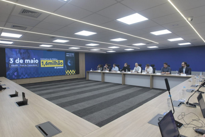 Coletiva apresentou esquema completo dos órgãos municipais para o show da Lady Gaga