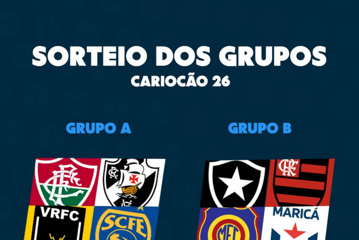 Na primeira fase da competição, equipes do grupo A enfrentam as do grupo B em turno único