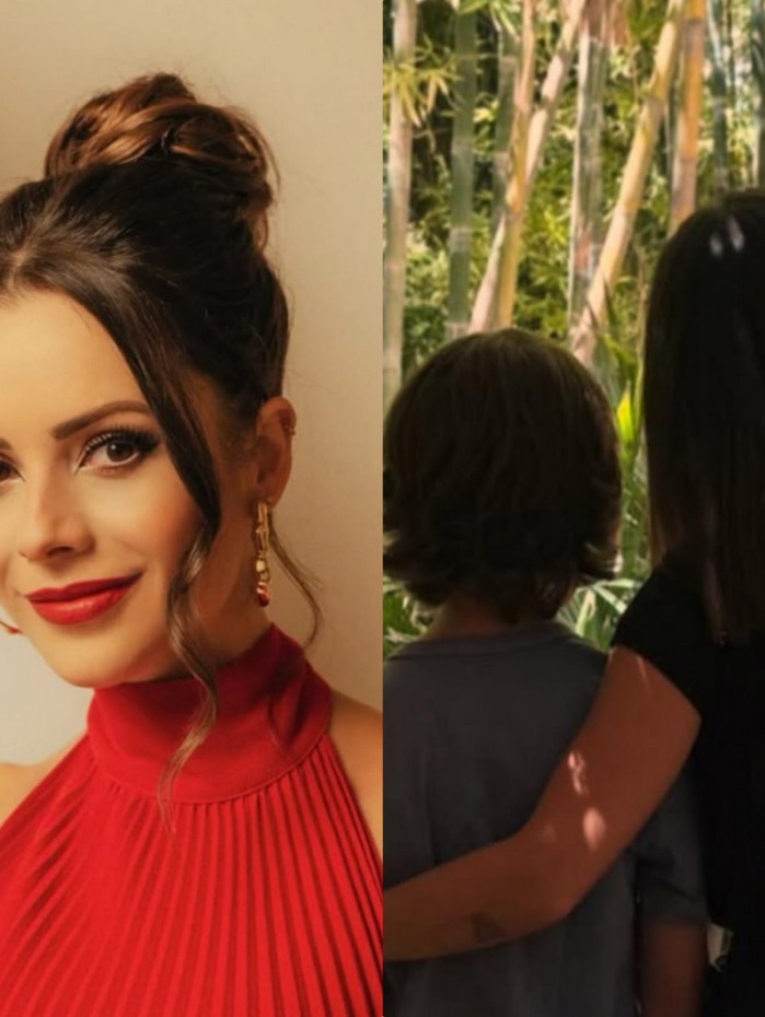 Sandy publica registros in&eacute;ditos ao se declarar para o filho: 'Maior amor da minha vida'