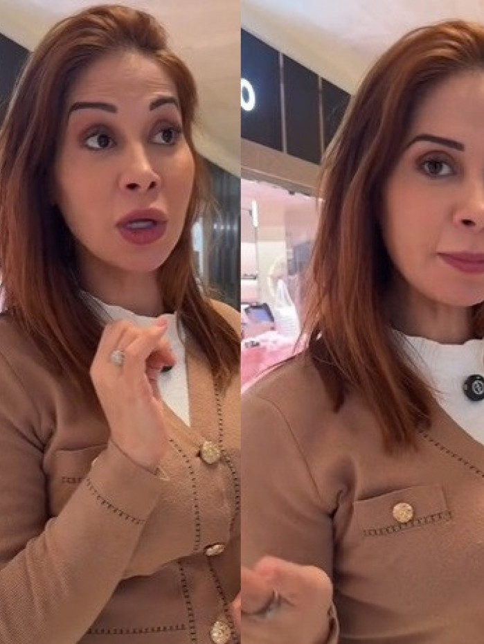 Ma&iacute;ra Cardi comentou atendimento em loja de grife 