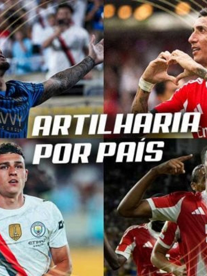 Brasil na ponta: confira a artilharia por nacionalidade no Mundial de Clubes