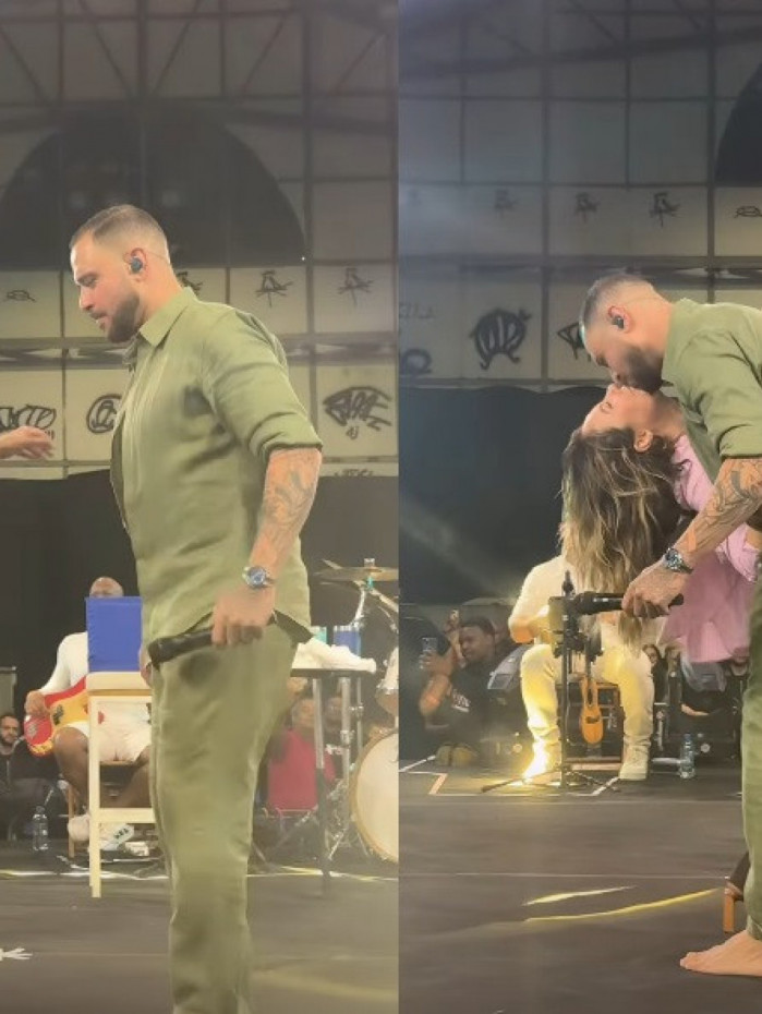 Paolla Oliveira e Diogo Nogueira