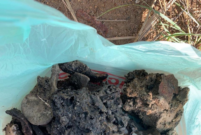 Diversas ossadas foram encontradas em cemitério clandestino na Chacrinha