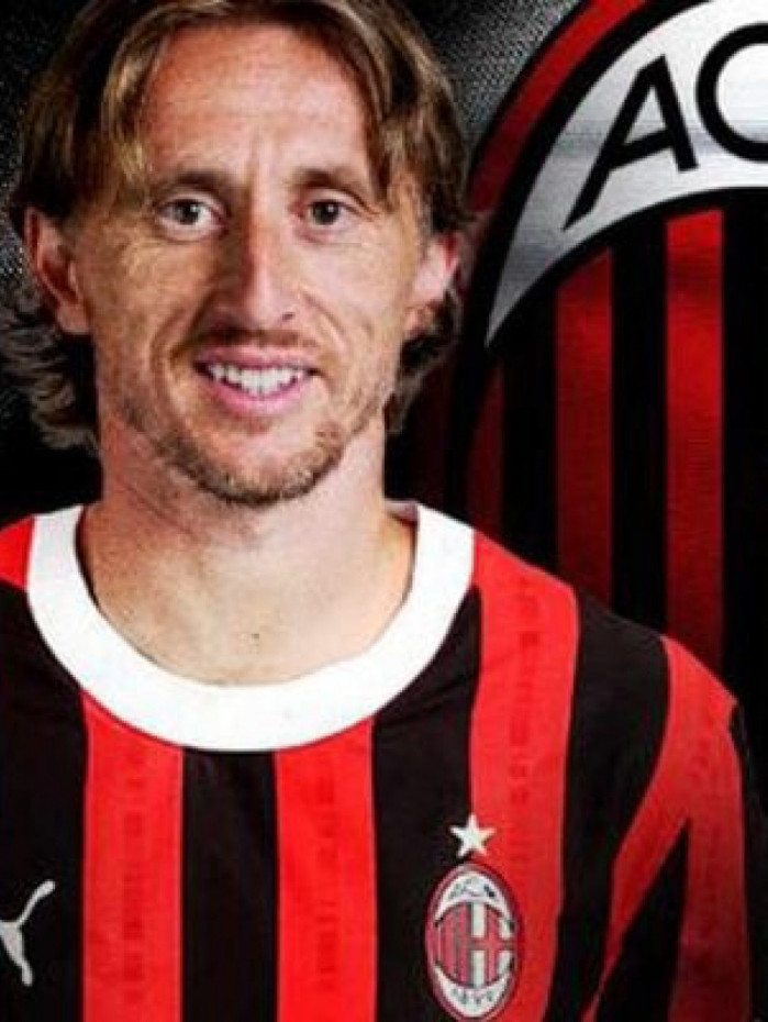 Milan anuncia a contratação do astro Luka Modric, ex-Real Madrid
