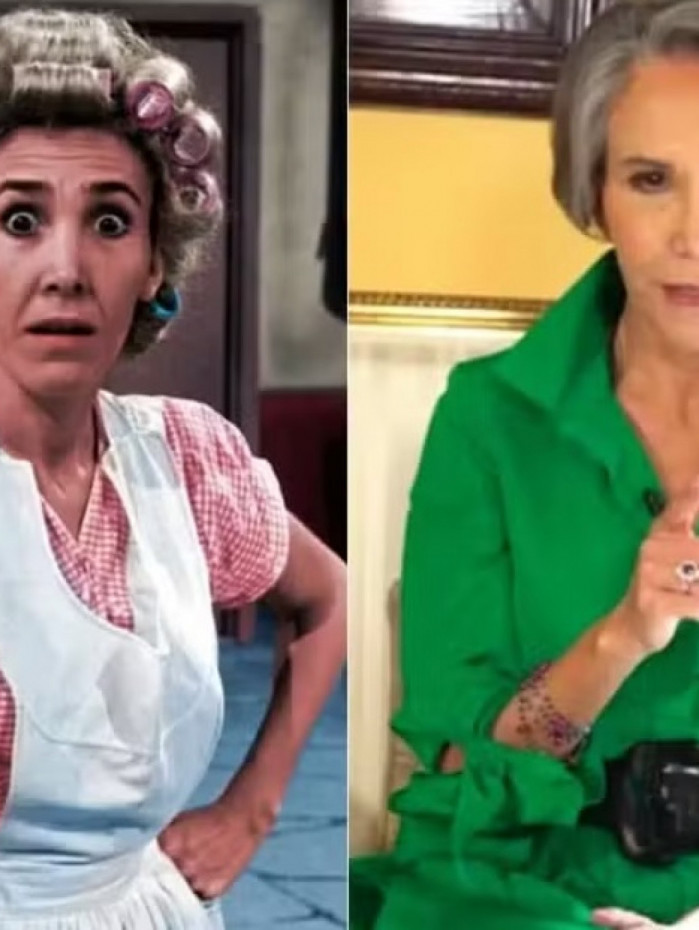 Florinda Meza se pronuncia após série insinuar que criador de 'Chaves' traiu sua mulher com ela