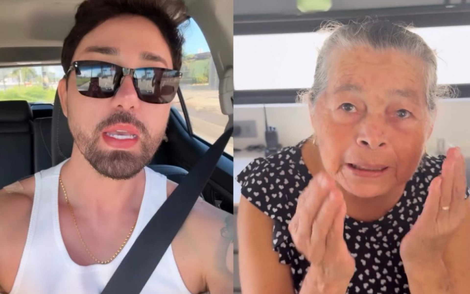 Avó de Rico Melquiades fica chocada com resultado de harmonização peniana
