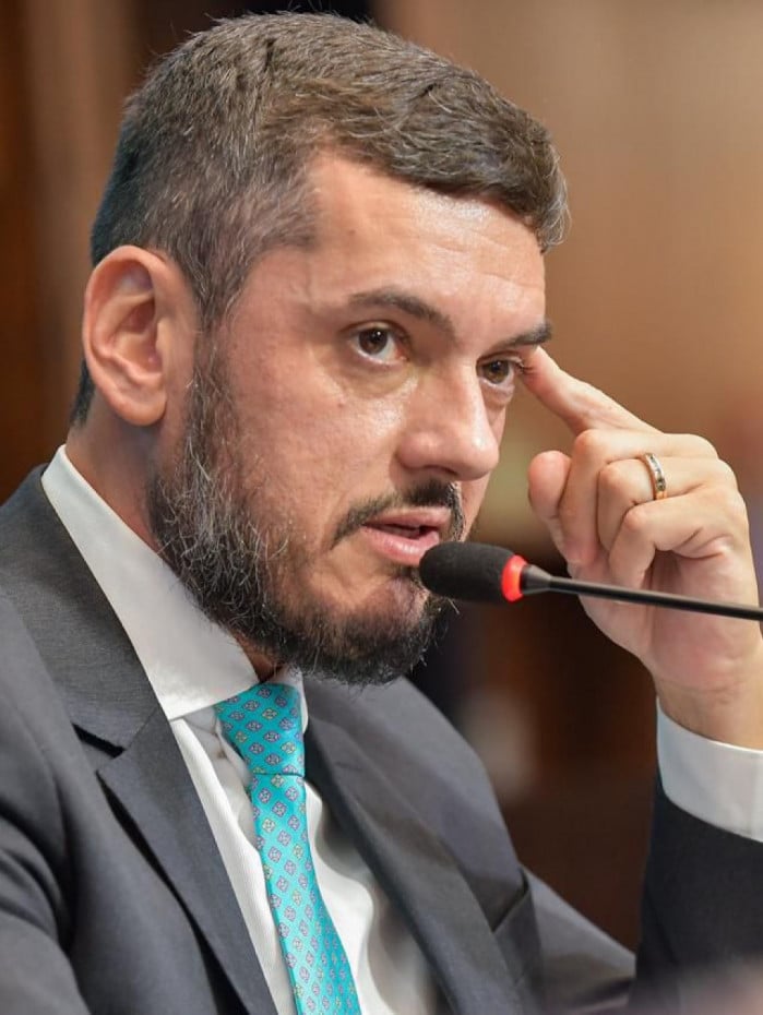 Deputado estadual Rodrigo Bacellar (Uni&atilde;o Brasil) &eacute; presidente da Alerj
