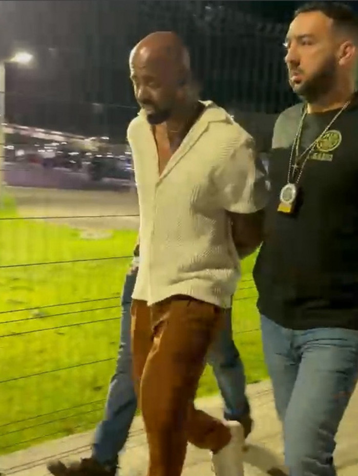 Diogo foi preso na noite desta sexta (22) em Jacarepaguá