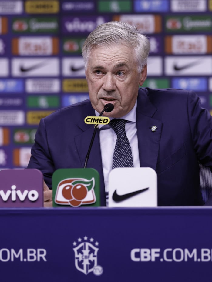 Ancelotti é o técnico da seleção brasileira