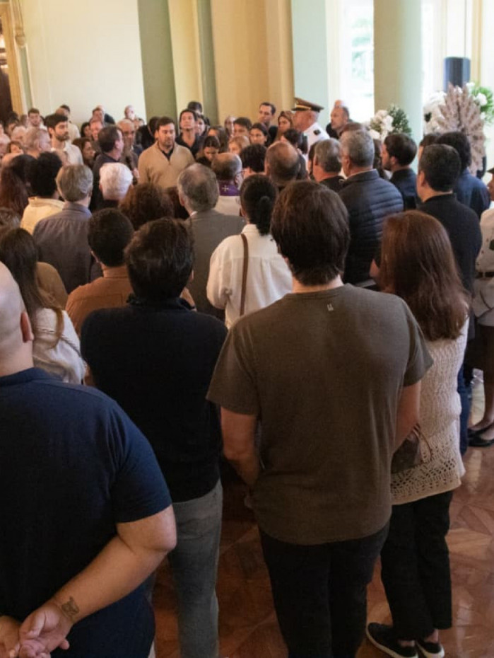 Corpo de Mariangeles Ibarra Maia foi velado em cerim&ocirc;nia no Pal&aacute;cio da Cidade