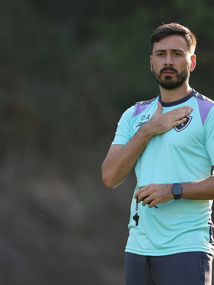 Davide Ancelotti. Treino do Botafogo, Esoaco Lonier. 22 de Julho de 2025, Rio de Janeiro, RJ, Brasil. Foto: Vitor Silva/Botafogo. 
Imagem protegida pela Lei do Direito Autoral Nº 9.610, DE 19 DE FEVEREIRO DE 1998. Sendo proibido qualquer uso comercial, remunerado e manipulacao/alteracao da obra.
