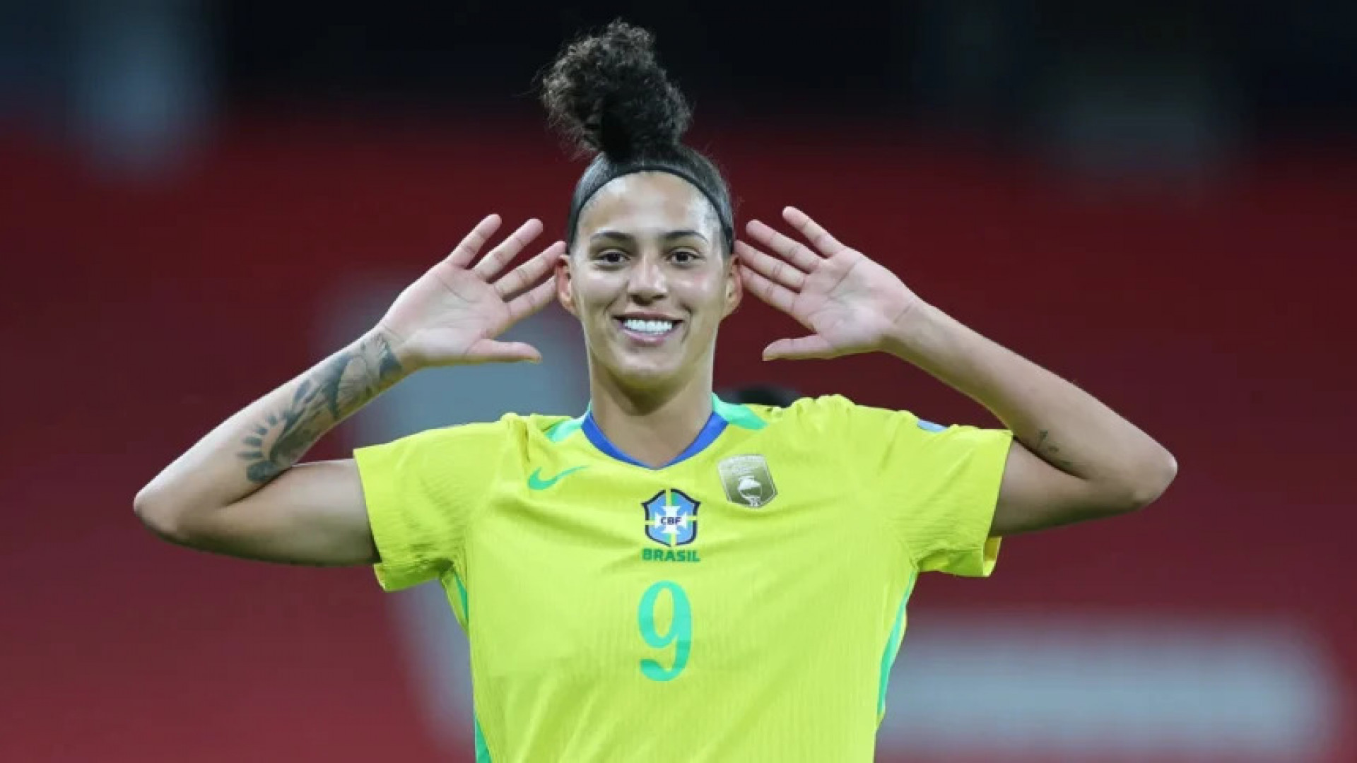 Amanda pela sele&ccedil;&atilde;o Brasileira