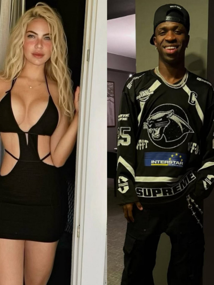 Modelo Day Magalh&atilde;es exp&otilde;e mais conversas picantes com Vinicius Jr e detalha rela&ccedil;&atilde;o