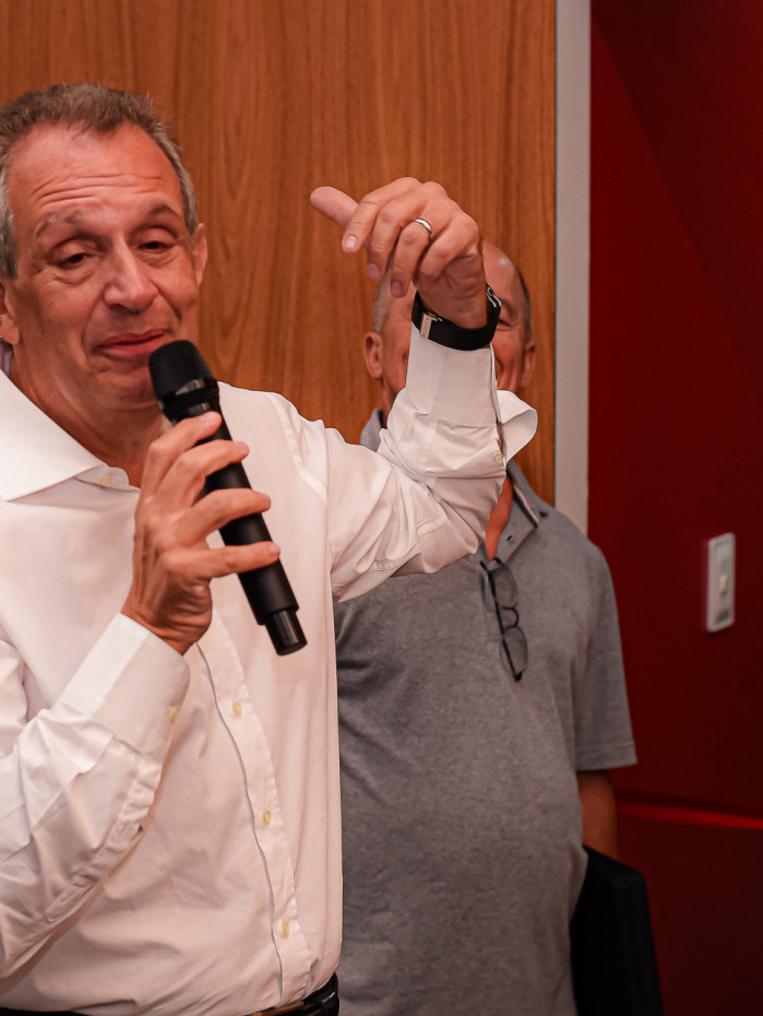 Luiz Eduardo Baptista, o Bap, entrou em pé de guerra com o Porco