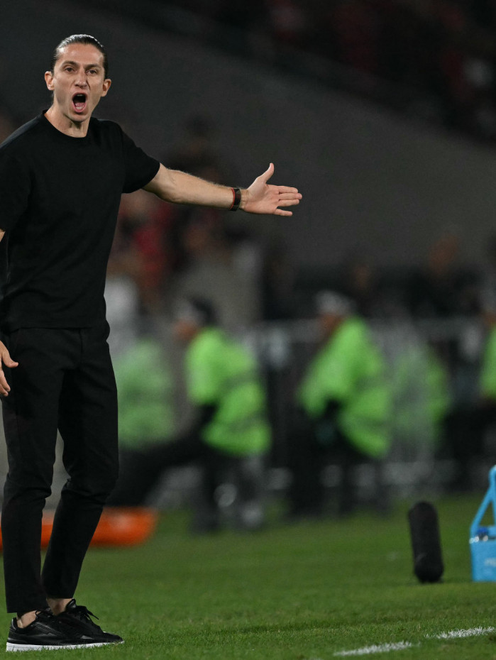 Filipe Lu&iacute;s, treinador do Flamengo