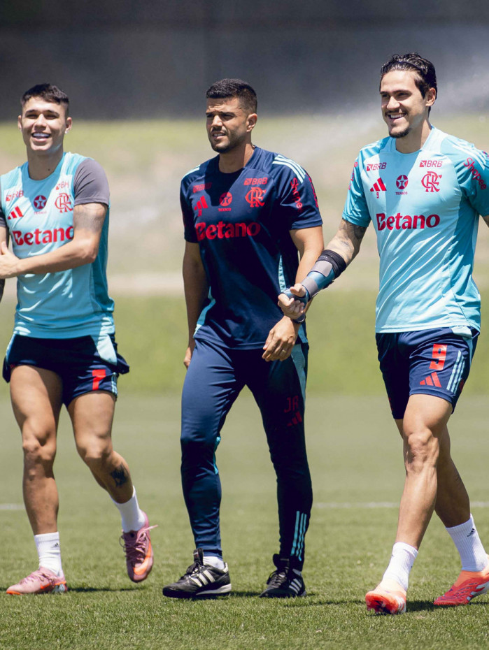 Pedro ainda não teve contato físico direto com os companheiros