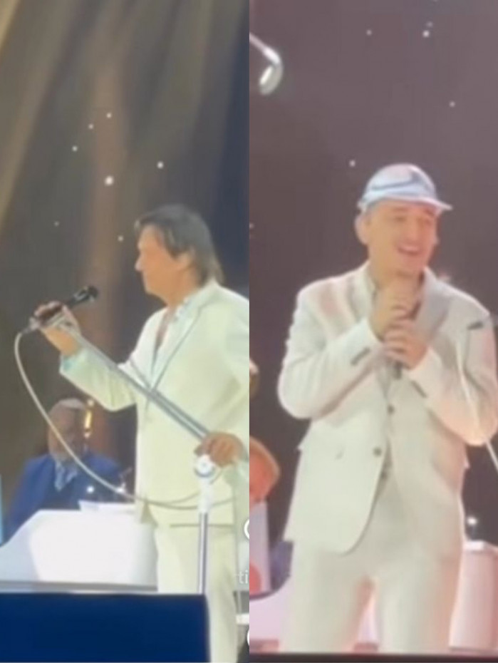 Roberto Carlos grava Especial em Gramado com Sophie Charlotte e João Gomes
