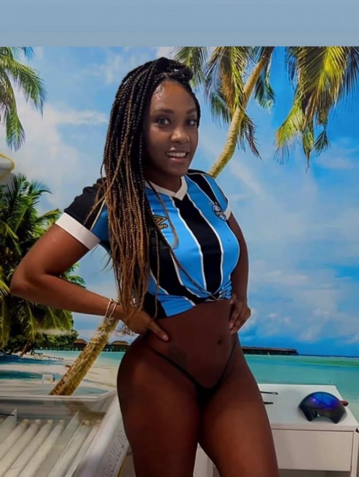 Gi Santos &eacute; a nova Musa do Gr&ecirc;mio no concurso Musa do Brasileir&atilde;o 2026 