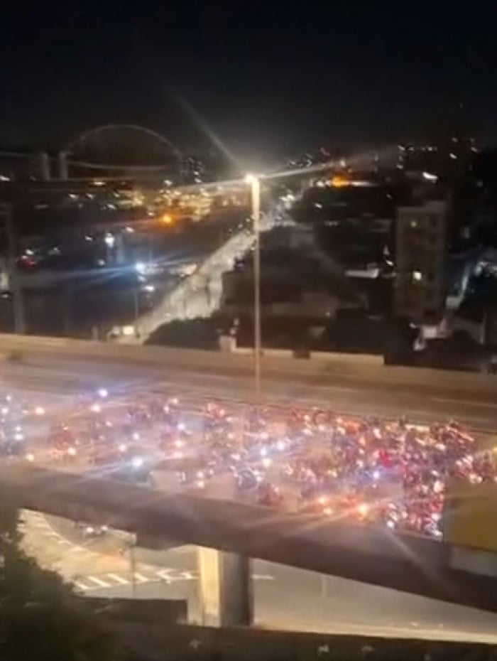 Moradores reclamaram do barulho em excesso