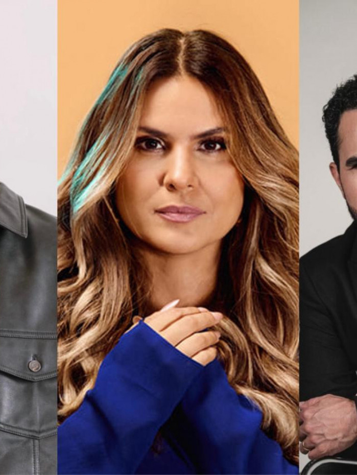 Yudi Tamashiro, Aline Barros e Luciano Camargo


