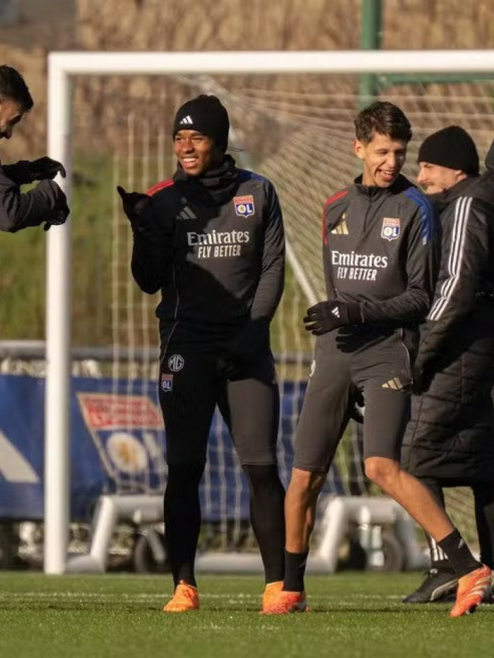 Endrick treinou pela primeira vez no Lyon