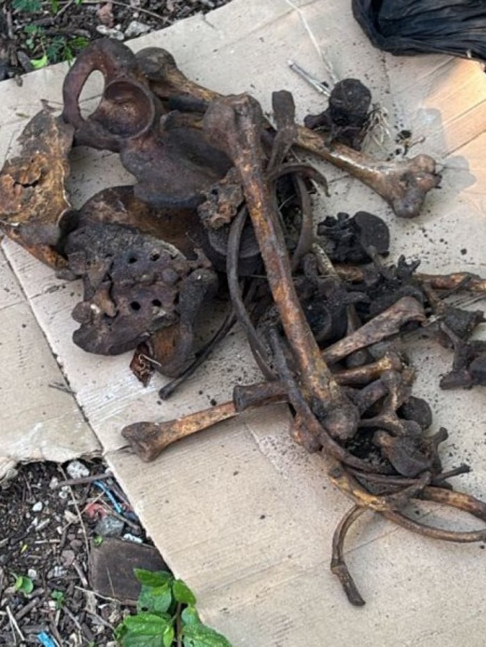 Ossadas foram encontradas em cemit&eacute;rio clandestino em Rio das Pedras