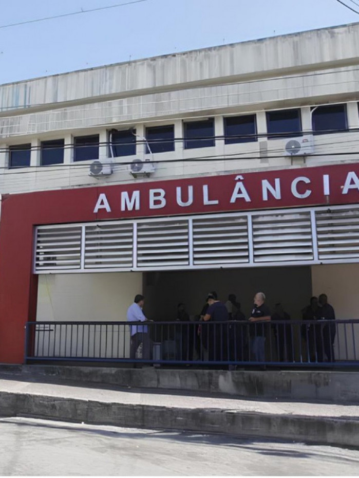 V&iacute;tima foi levada para o Hospital Estadual Get&uacute;lio Vargas