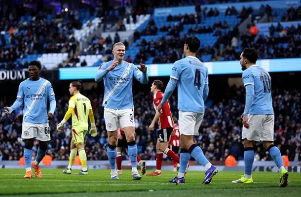 Com mist&atilde;o, Manchester City esmaga o Exeter e avan&ccedil;a na Copa da Inglaterra