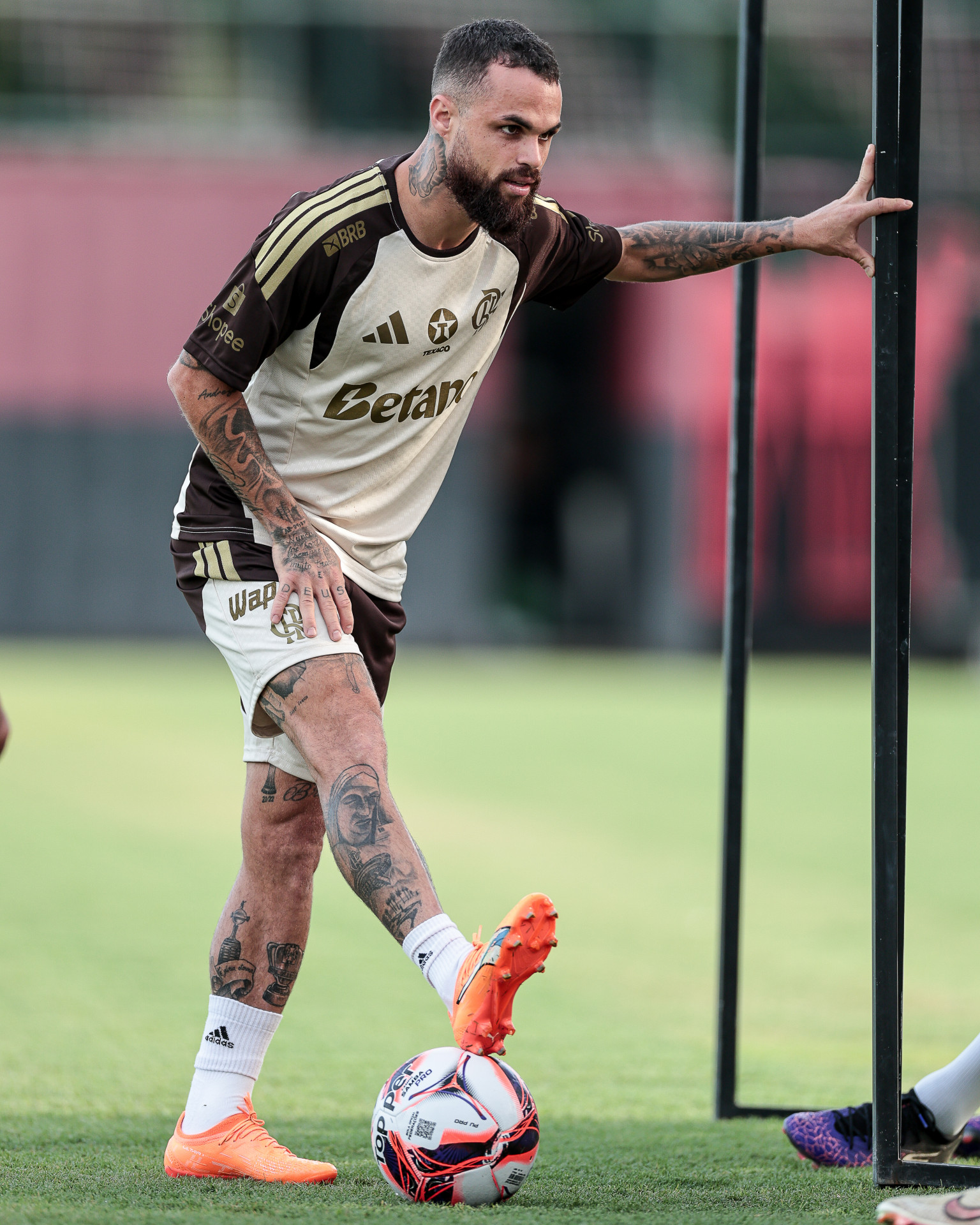 Michael não vem sendo aproveitado no Fla e tem saída encaminhada para o Santos