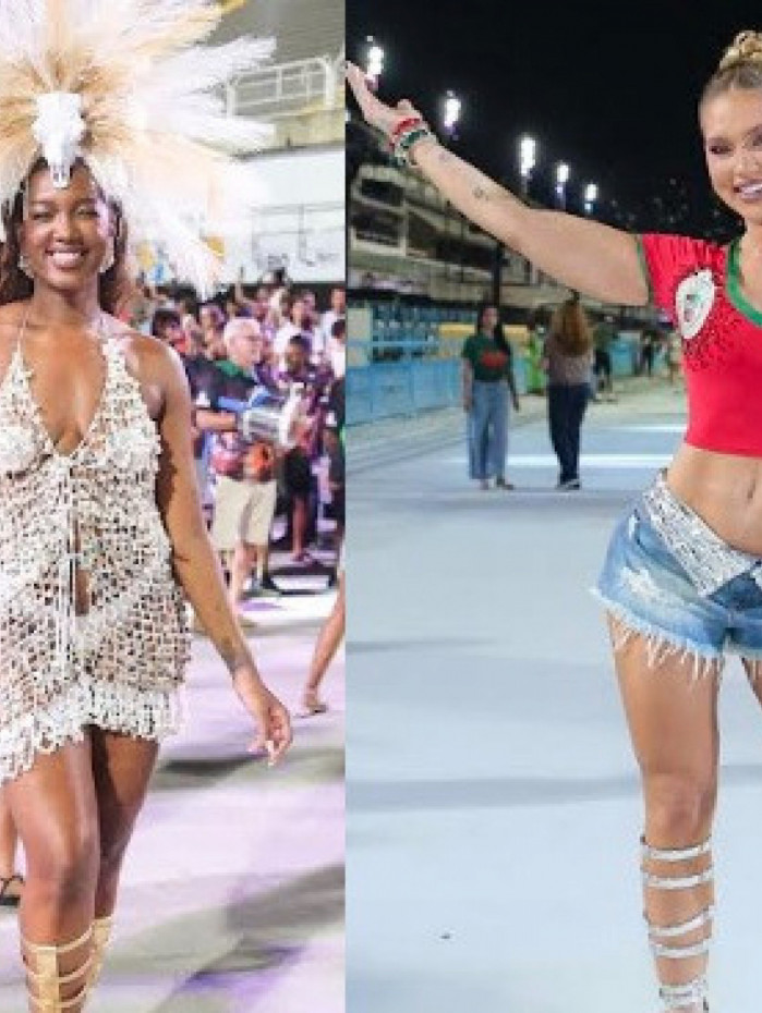 Iza e Virginia Fonseca ensaiam na Marqu&ecirc;s de Sapuca&iacute;