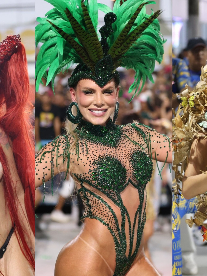 Fabiola Andrade, Erika Schneider e Mileide Mihaile