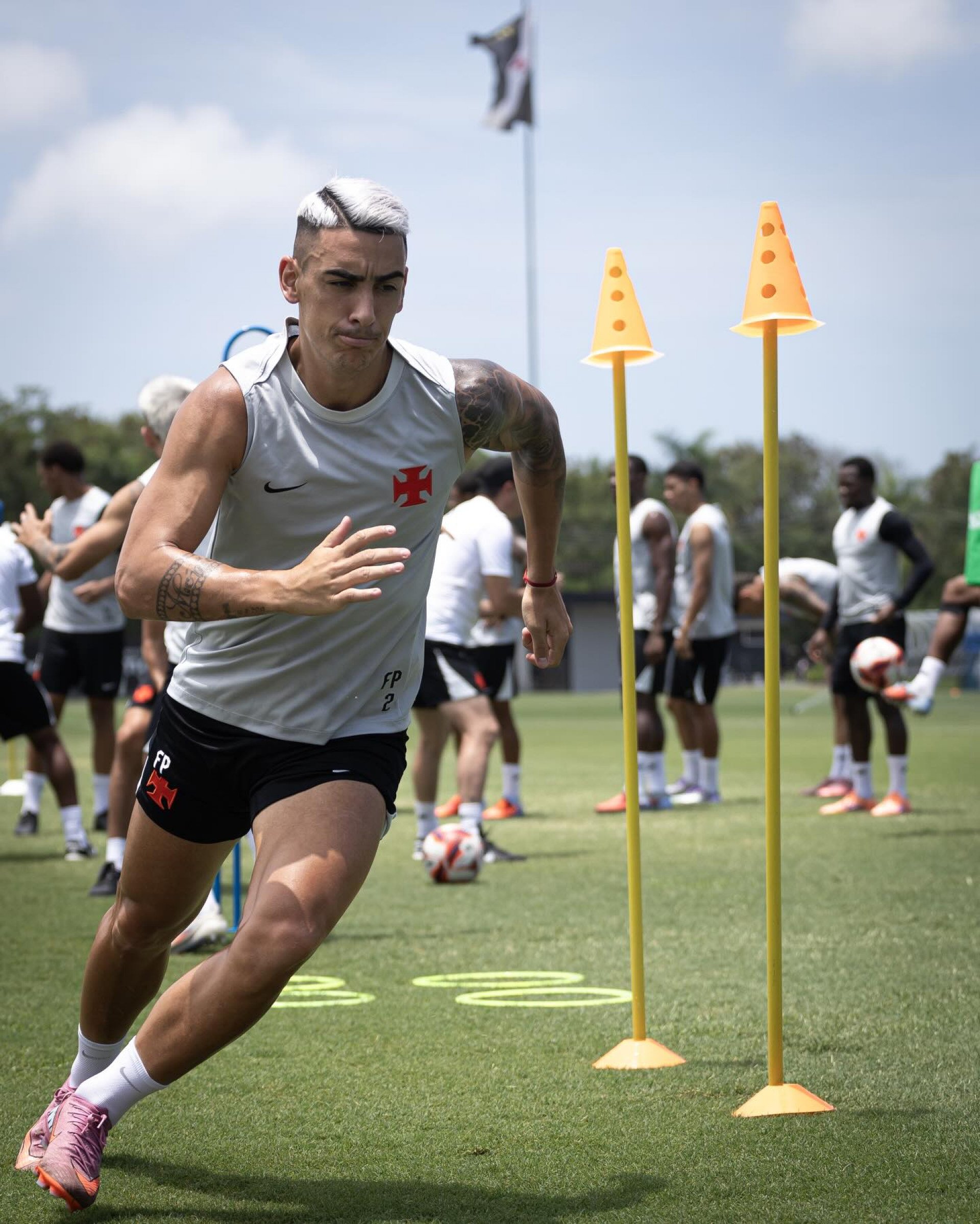 Puma tem assumido a função de homem gol do Vasco neste início de temporada