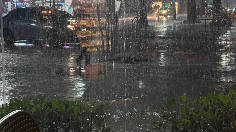 Caos no Rio de Janeiro devido as chuvas