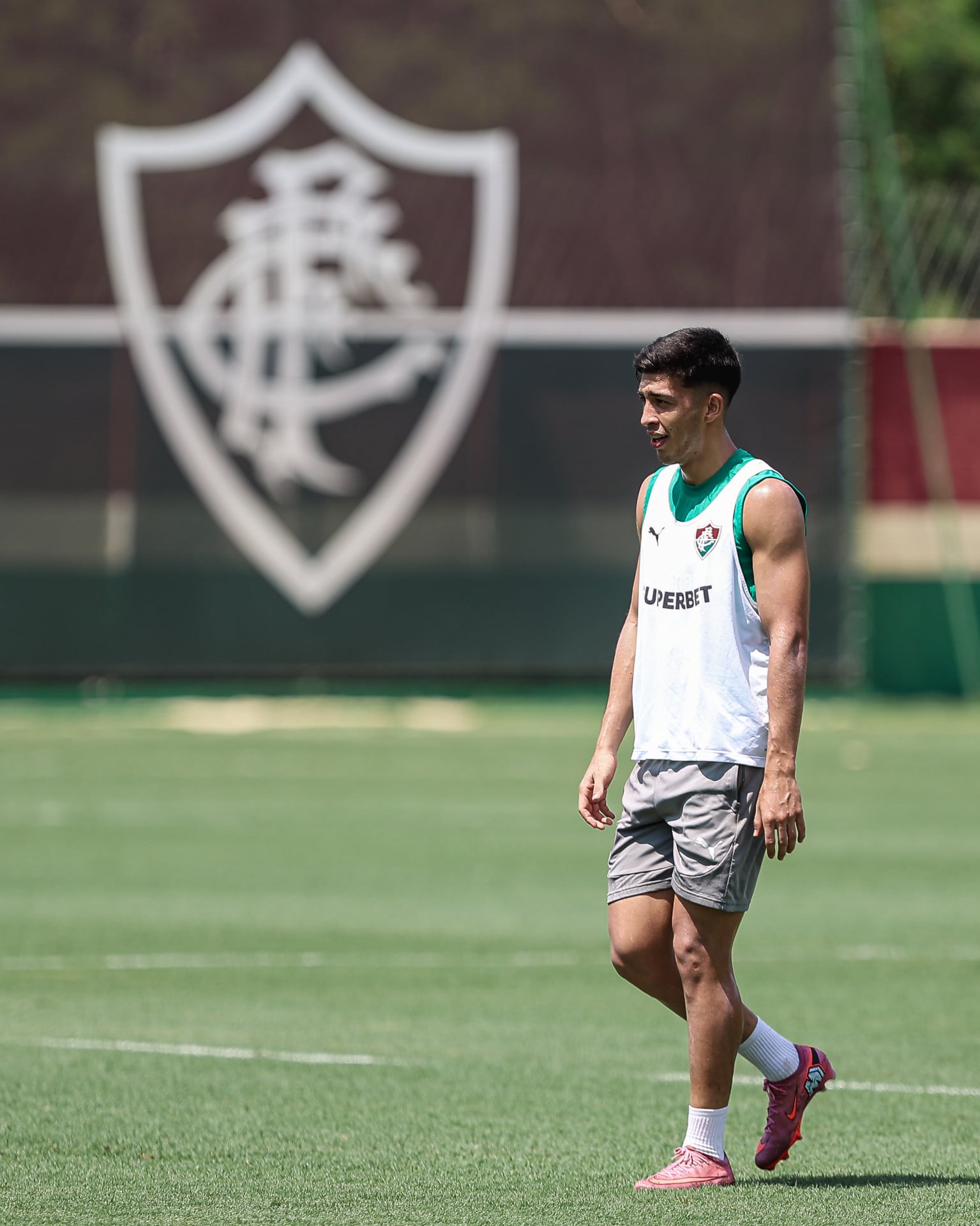 Lezcano foi titular no início do Caricão e marcou um gol contra o Madureira