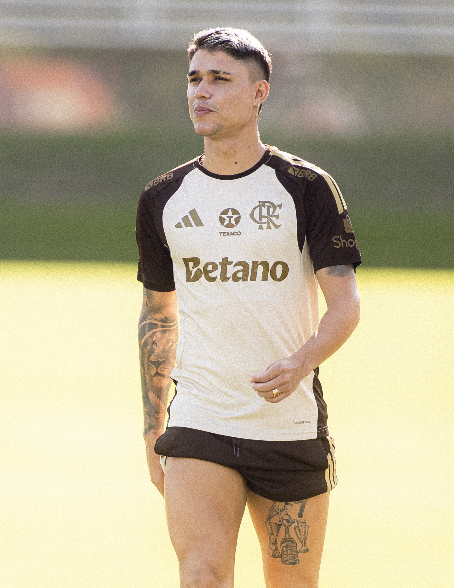 Diretoria não quer se desfazer de Luiz Araújo, e jogador segue no Flamengo