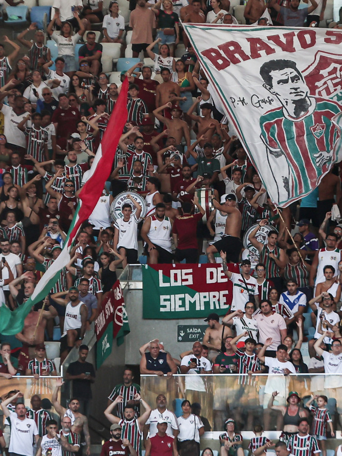 Torcida do Fluminense no Maracan&atilde;