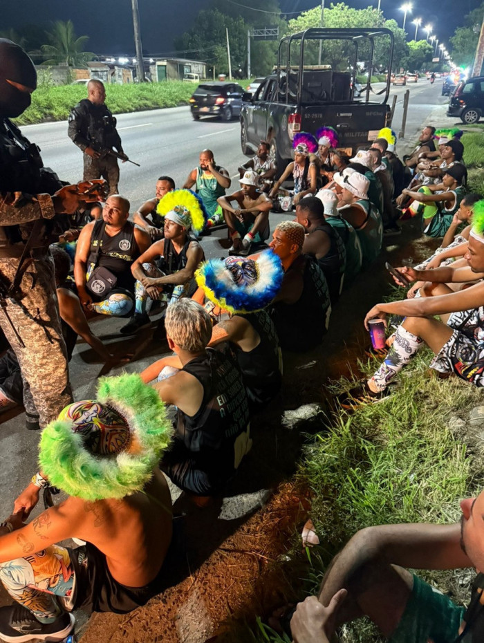 A&ccedil;&atilde;o na Avenida Brasil que resultou em 61 pris&otilde;es