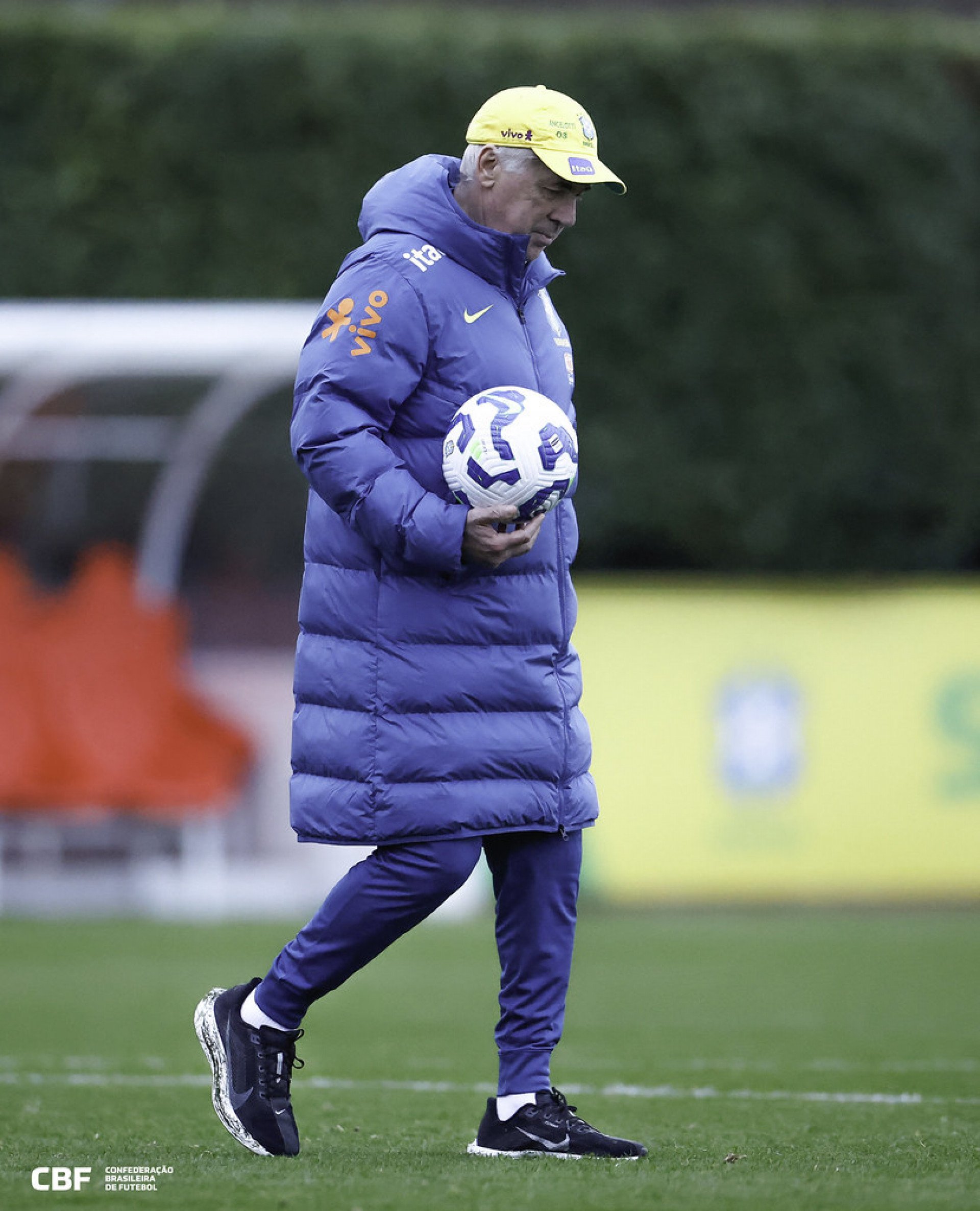 Ancelotti deve renovar com a seleção brasileira