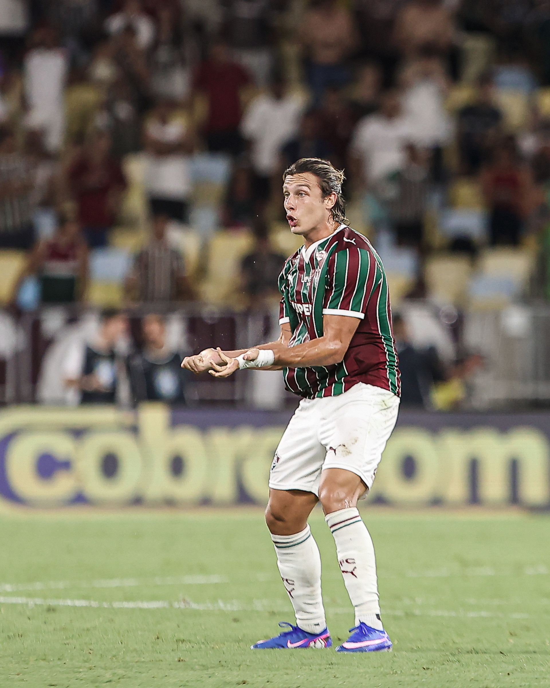 Rio de Janeiro, Brasil - 12/02/2026 - Estádio Maracanã.   
Fluminense enfrenta o Botafogo esta noite pela 3ª rodada do Campeonato Brasileiro 2026.
FOTO: LUCAS MERÇON / FLUMINENSE F.C.

IMPORTANTE: Imagem destinada a uso institucional e divulgação, seu
uso comercial está vetado incondicionalmente por seu autor e o
Fluminense Football Club.É obrigatório mencionar o nome do autor ou
usar a imagem.
.
IMPORTANT: Image intended for institutional use and distribution.
Commercial use is prohibited unconditionally by its author and
Fluminense Football Club. It is mandatory to mention the name of the
author or use the image.
.
IMPORTANTE: Imágen para uso solamente institucional y distribuición. El
uso comercial es prohibido por su autor y por el Fluminense FootballClub. 
És mandatório mencionar el nombre del autor ao usar el imágen.