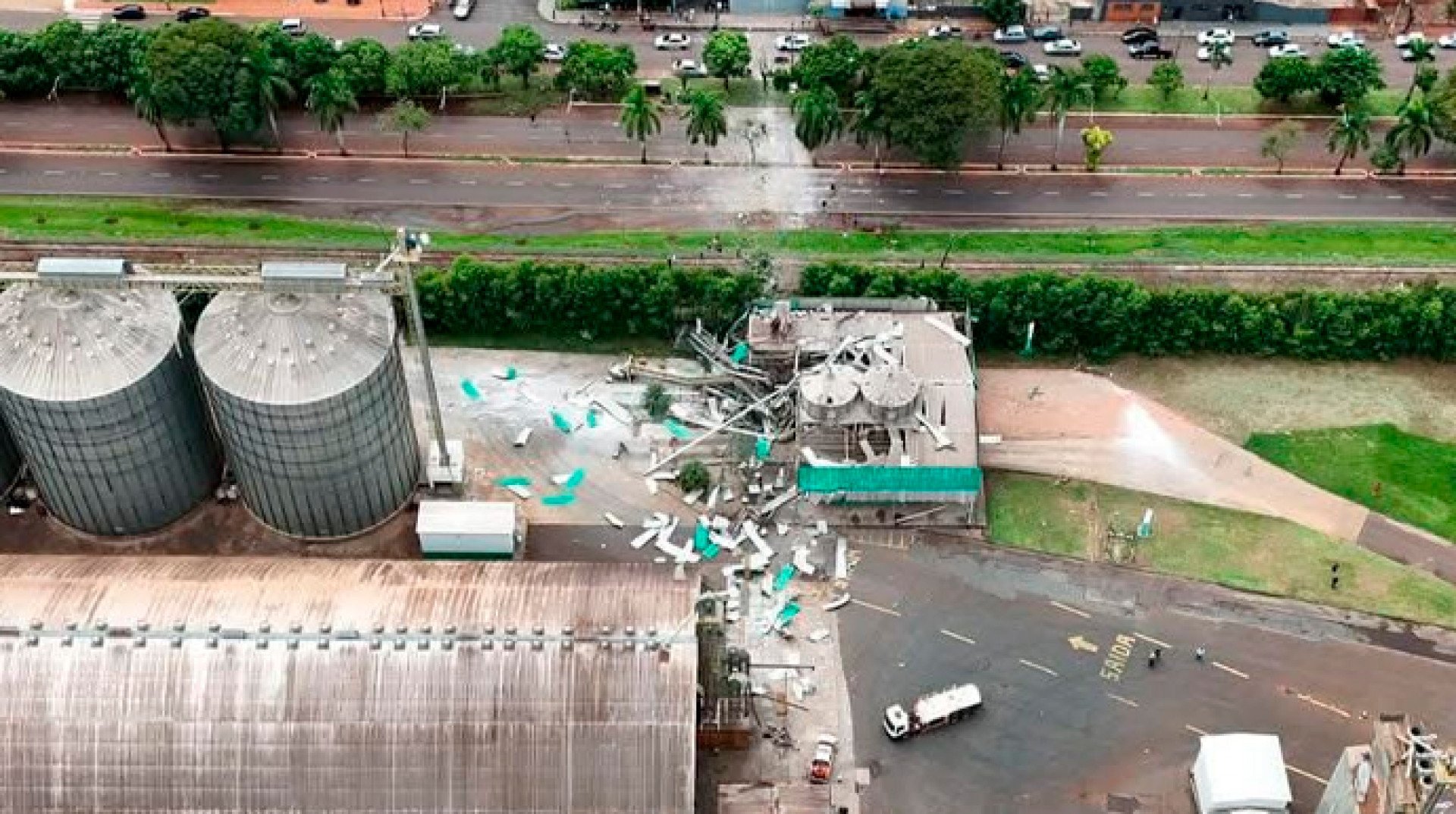 Explos&atilde;o atinge empresa de gr&atilde;os no interior de S&atilde;o Paulo; uma v&iacute;tima est&aacute; em estado grave