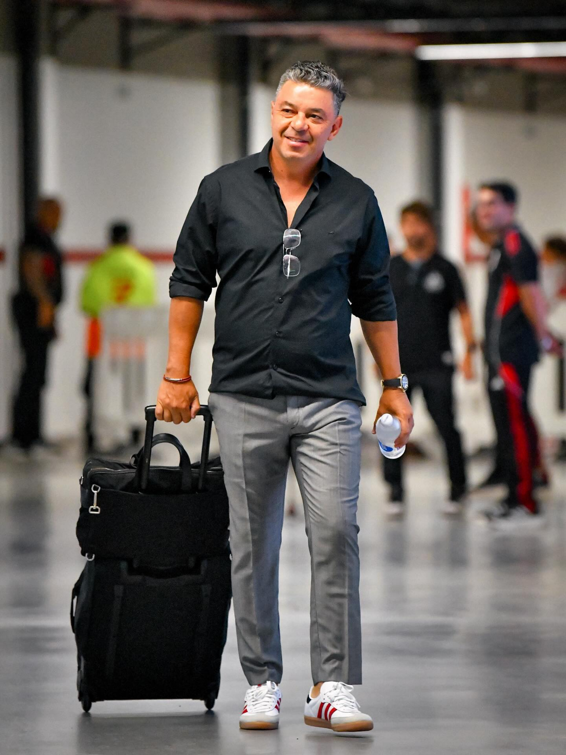 Gallardo deixou o River e está \'de malas prontas\' para entrar em período sabático