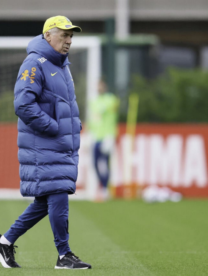 A 100 dias da Copa, Ancelotti projeta Sele&ccedil;&atilde;o em “n&iacute;vel muito alto”