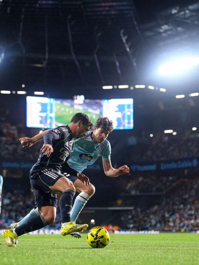 Real Madrid vence Celta de Vigo nos acr&eacute;scimos e segue na cola do Barcelona