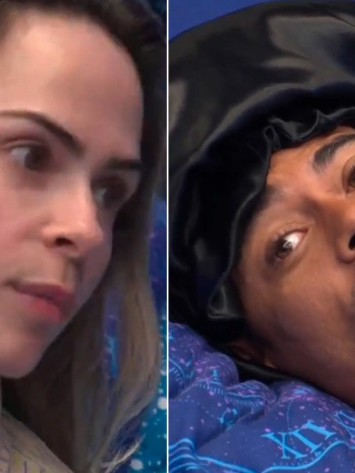 Ana Paula e Breno discutem